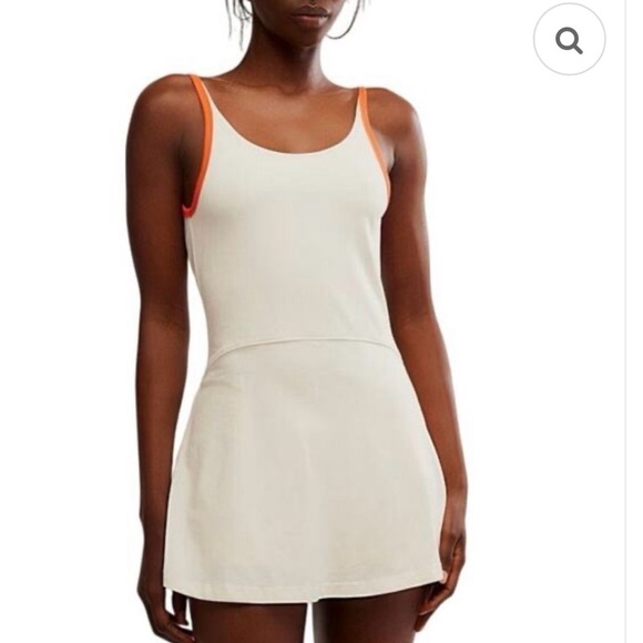 FP Movement by Free People White and Red Dress - Picture 2 of 8